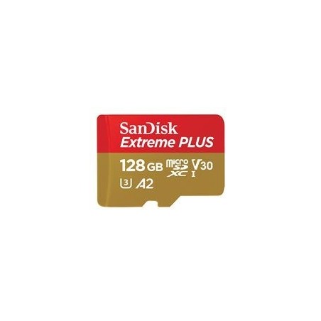 SanDisk Extreme PLUS microSDXC 128GB 200MB/s - Ultimate Performance & Reliability for Your Devices